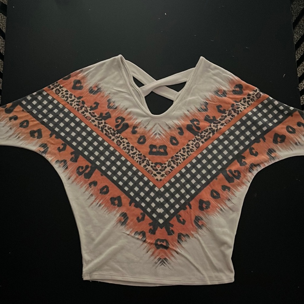 Phil Love Sweater/Jacket, Size Small, Animal and More Print